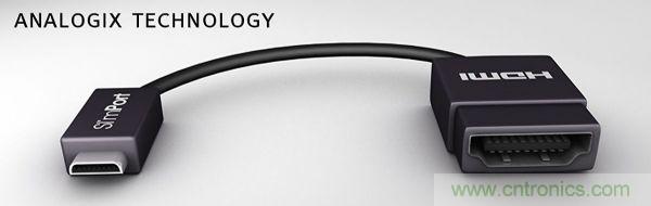 ANALOGIX的SlinPort解決方案，可以協(xié)助業(yè)者集成MyDP應(yīng)用功能