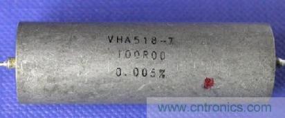 金封金屬箔電阻