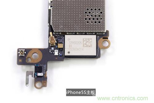 土豪金iPhone 5S拆解：內部結構升級，維修難度增加