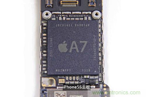 土豪金iPhone 5S拆解：內部結構升級，維修難度增加