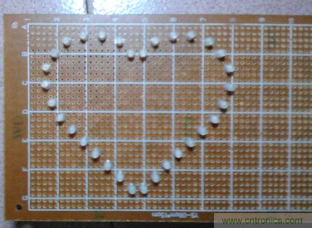 三八節將至！DIY心形LED流水燈！你們懂的~