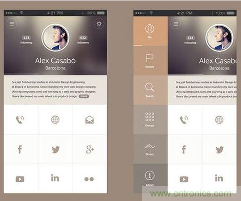 讓圖片帶你走進(jìn)驚艷實(shí)用的手機(jī)APP菜單世界！