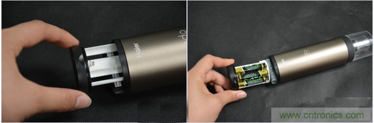 只有奶瓶大小的閃電去漬小神器 &mdash;&mdash;海爾咕咚手持式洗衣機