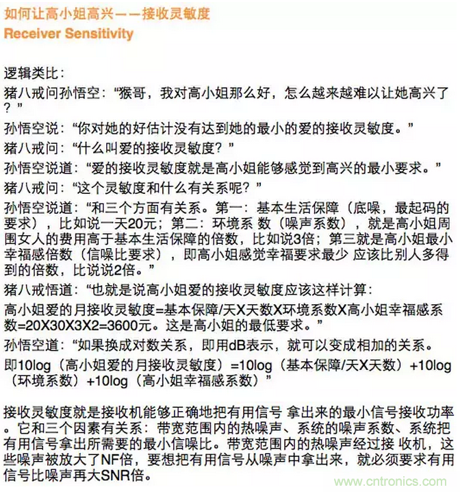 這樣比喻無線通信中的那些專業術語,也是沒誰了