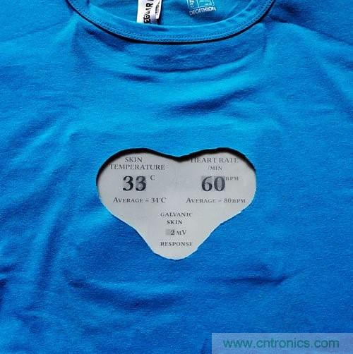 如何DIY一款能監控個人情緒的電子T恤？