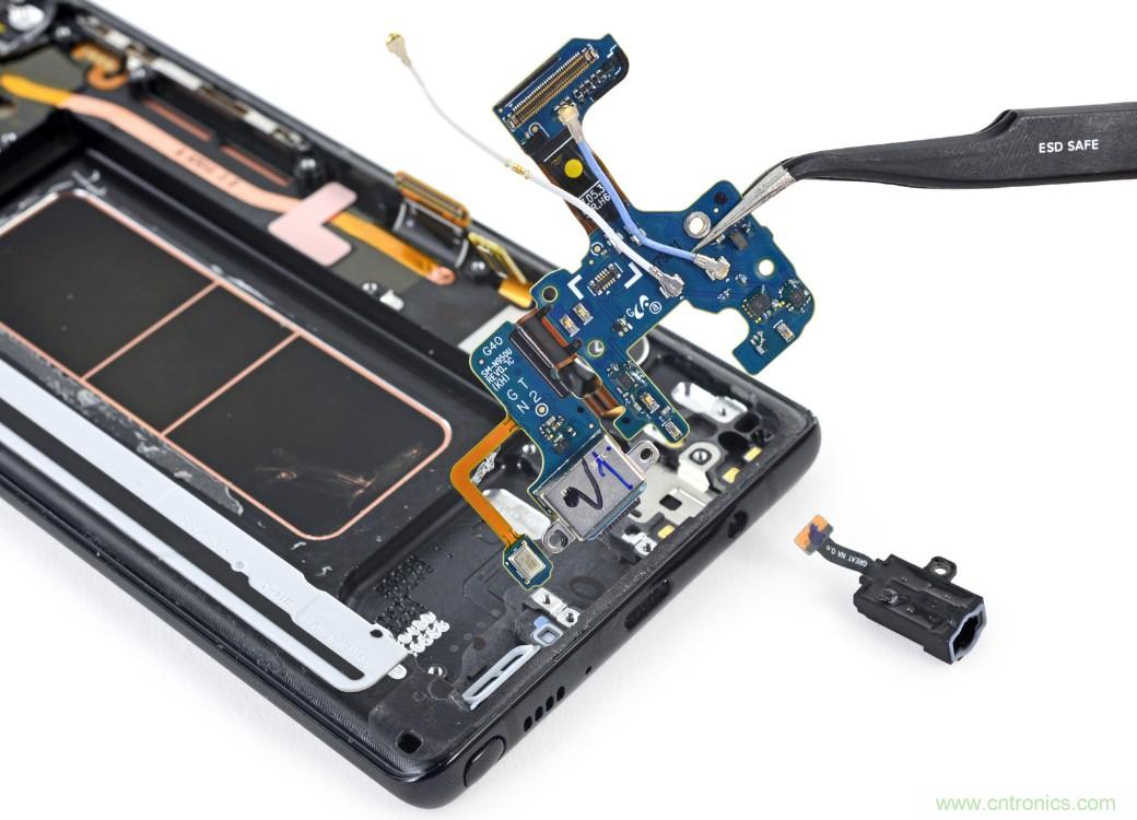 三星Note 8拆解,模塊化+分離式設計成趨勢?