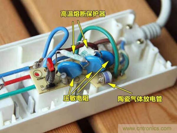 電源插座如何防雷？巧用壓敏電阻&陶瓷氣體放電管