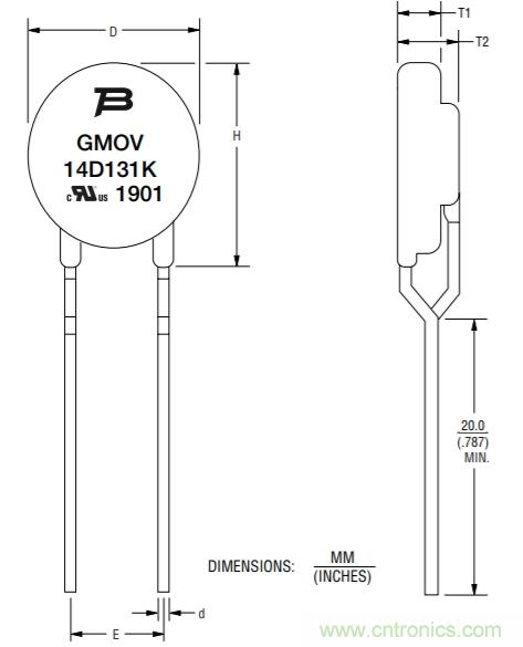 融合GDT和MOV,Bourns打造創新型過壓保護器件 融合GDT和MOV,Bourns打造創新型過壓保護器件