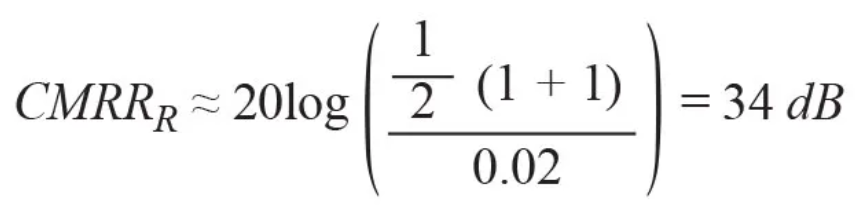 提高差分放大器的共模抑制比，電阻的選擇很關鍵