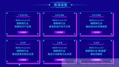 投票開始啦！&ldquo;&lsquo;維科杯&rsquo;2020（第五屆）中國(guó)物聯(lián)網(wǎng)行業(yè)年度評(píng)選&rdquo;大獎(jiǎng)將花落誰(shuí)家？