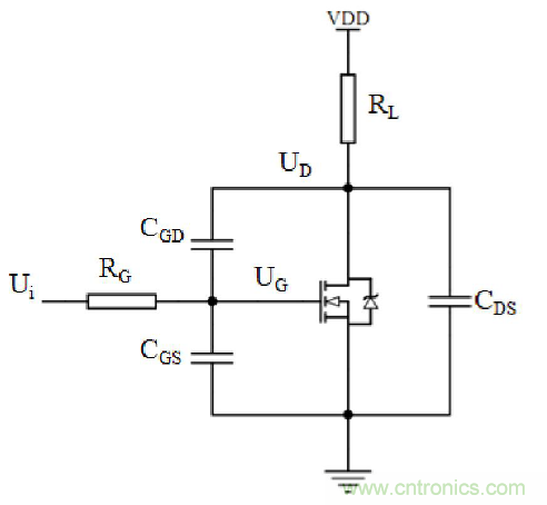 MOSFET的寄生電容是如何影響其開關速度的？
