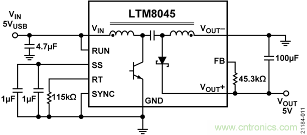 USB供電、915MHz ISM無線電頻段、具有過溫管理功能的1W功率放大器