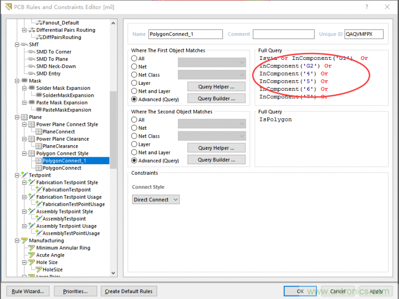如何引腳接地十字焊盤(pán)，過(guò)孔完全接地?