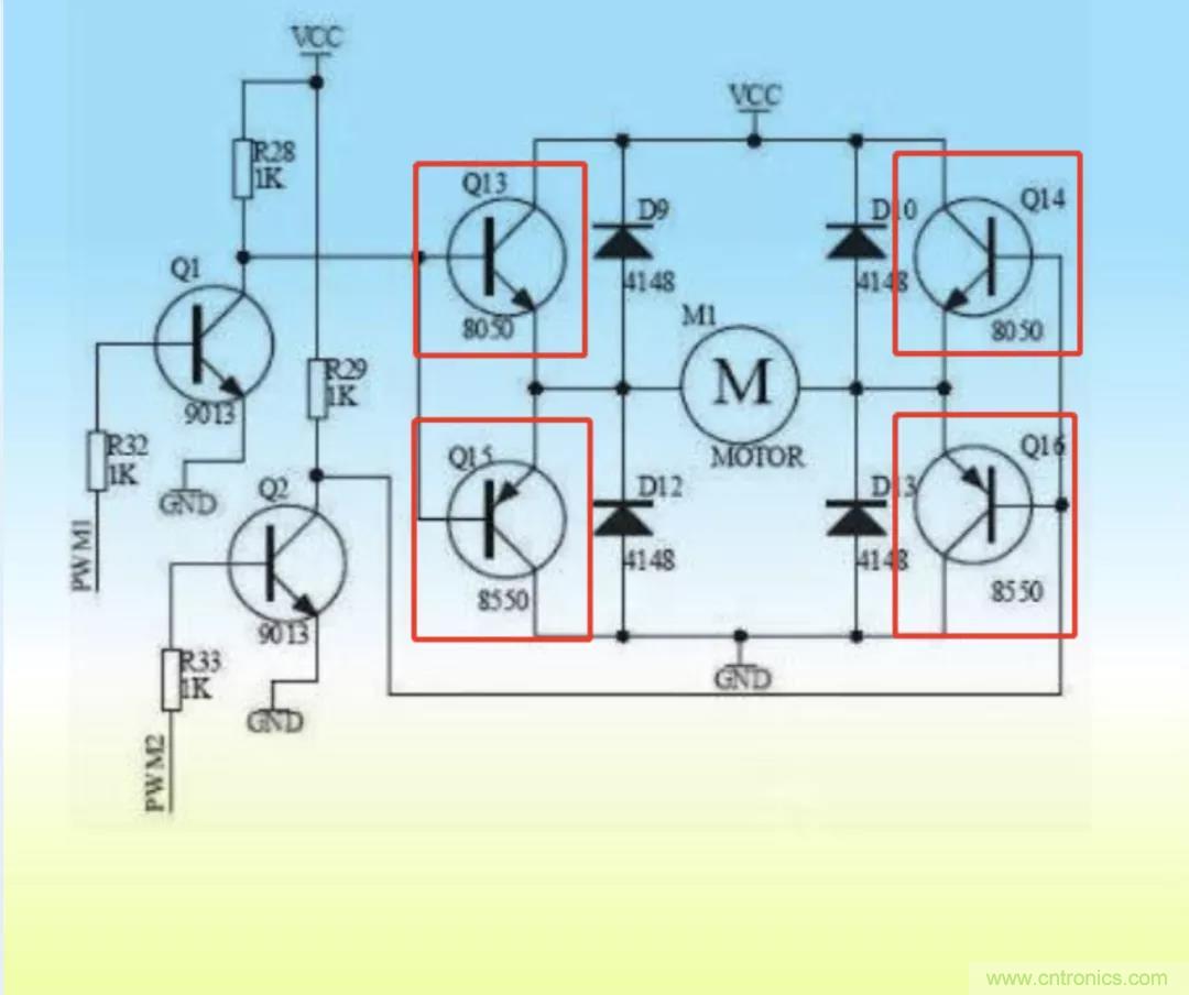 用H橋驅(qū)動直流電機(jī)的效率計(jì)算方法 用H橋驅(qū)動直流電機(jī)的效率計(jì)算方法