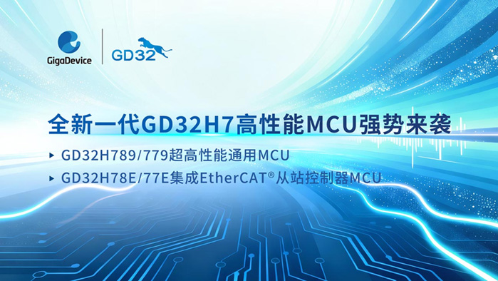 算力與實時性雙突破！兆易創新發布GD32H7系列MCU，覆蓋更廣泛高性能應用