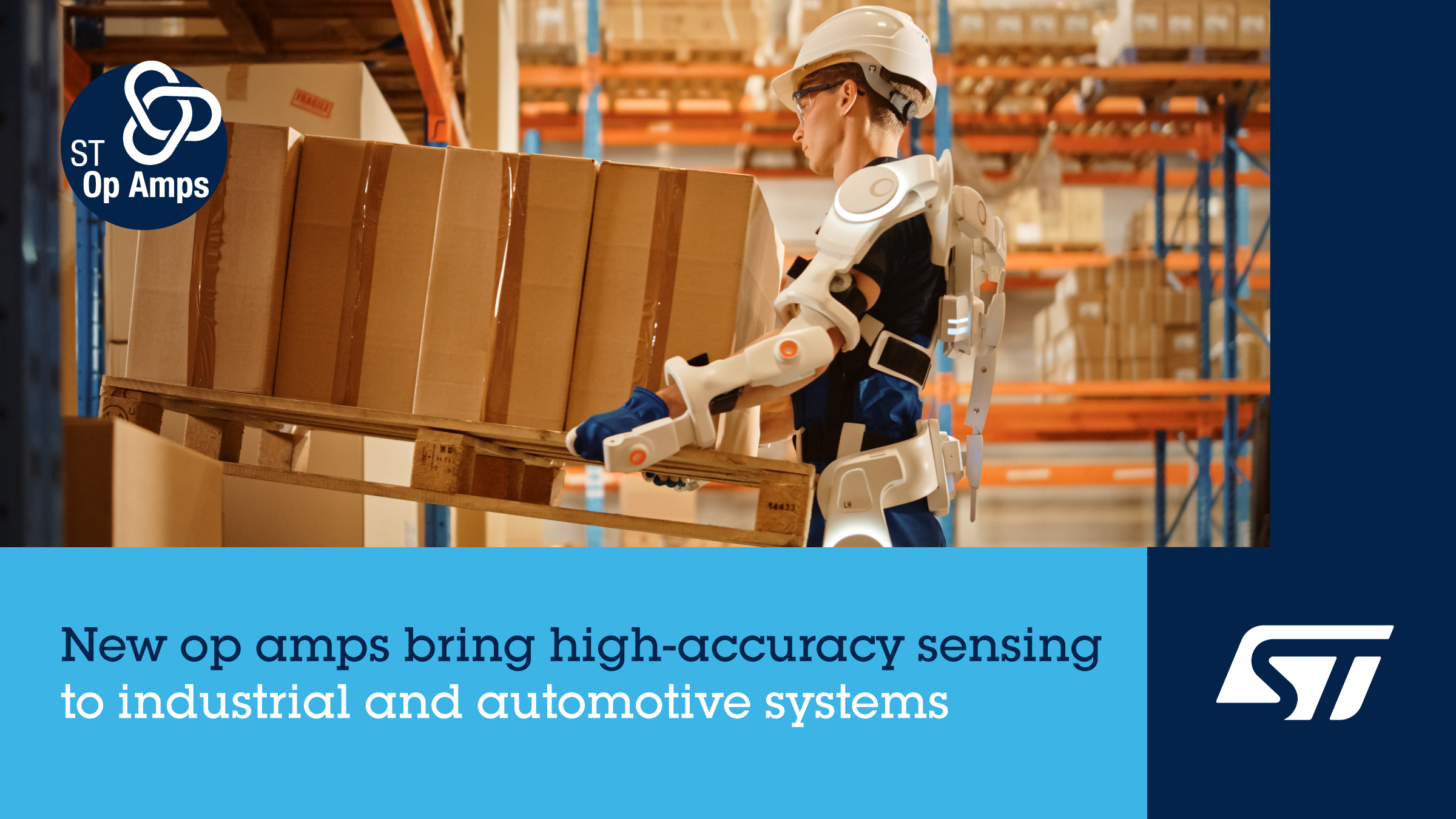 意法半導體運算放大器低失調(diào),零溫漂,寬增益帶寬,提高測量準確度 意法半導體運算放大器低失調(diào),零溫漂,寬增益帶寬,提高測量準確度