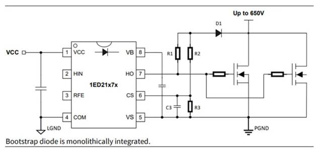 驅動電路設計(七)——自舉電源在5kW交錯調制圖騰柱PFC應用 驅動電路設計(七)——自舉電源在5kW交錯調制圖騰柱PFC應用