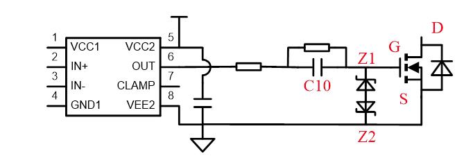 SiC MOSFET替代Si MOSFET,只有單電源正電壓時如何實現負壓？