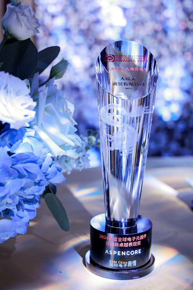 實(shí)力認(rèn)證！大聯(lián)大連續(xù)二十四年蟬聯(lián)“優(yōu)秀國際品牌分銷商”獎(jiǎng)